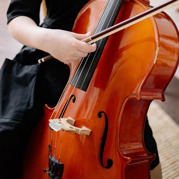 Amosfun 1Pc Flexible Metal Cello Practice Silencer for Volume Control and Tone Preservation
