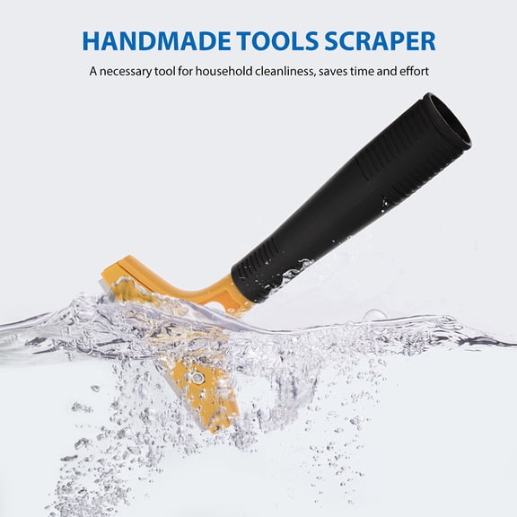 Amosfun Steel Floor Scraper and Tile Cleaner Wiper for Efficient Floor Cleaning - 1 Pack Tool