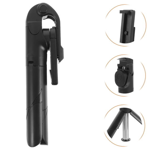 Amosfun 1Pc Retractable Mobile Phone Stand and Selfie Stick for Photography with Durable Material