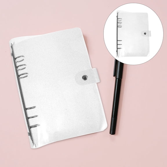 Amosfun Handbook Protector Notebook Cover Pvc 1Pcs A5 For Notepad