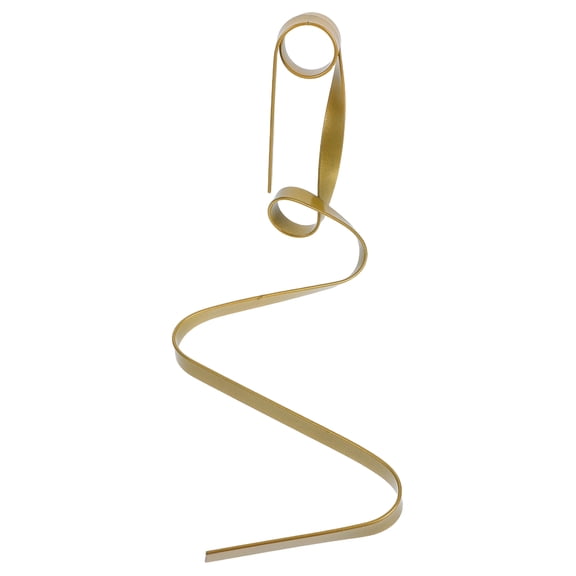 Amosfun 1Pcs Iron Wine Rack Metal Wine Holder Golden Gravity Suspension Party Adults