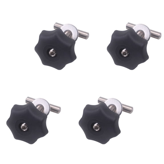 Amosfun 1Set Car Rail T-Bolts Stainless Steel with Washers Sturdy and Easy Install