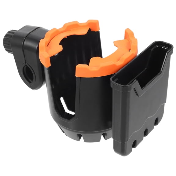 Amosfun Walker Cup Holder for Seniors, ABS Rubber, 1 Pack, Easy to Attach and Secure Drink Holder
