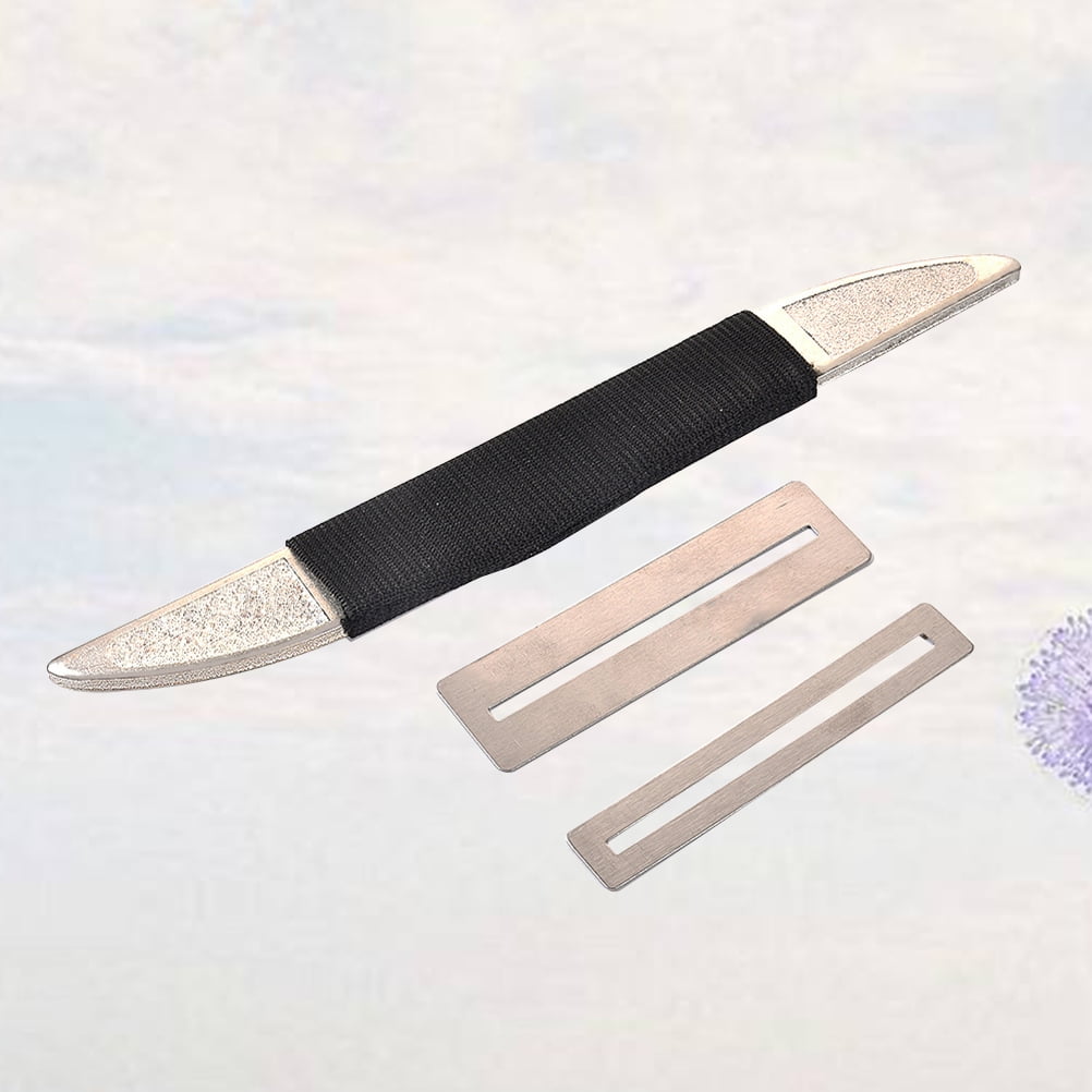 Amosfun Guitar Fret Polish Tools Luthier Tool Metal Multi Color 1 Set for Instrument Repair
