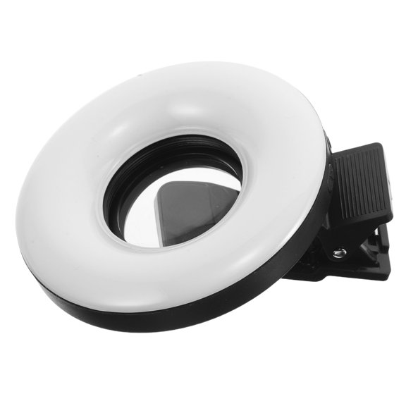 Amosfun ABS Macro Lens Fill Light 15X Magnification Even Illumination Portable for Phone Use