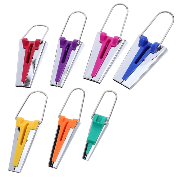 Amosfun 1Set Portable Bias Tape Maker Set for Crafting and Professional Quilt Binding Needs