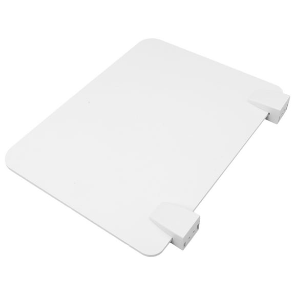 Amosfun 1Set Self Standing White Sneeze Guard Board for Desk Easy Installation Barrier