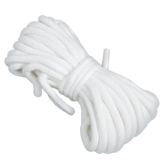 Amosfun 1Set Water Drip Cotton Rope White Self Watering System for Potted Plants Garden Use