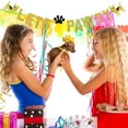 thumbnail image 1 of Amosfun 1Pc Pet Dog Banner Golden Party Bunting for Themed Pet Party Supplies, 1 of 8