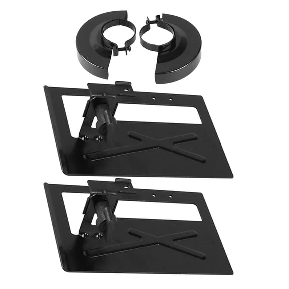 Amosfun Angle Grinders Replacement Guard, Precise Positioning Black Steel Shield, 2Sets
