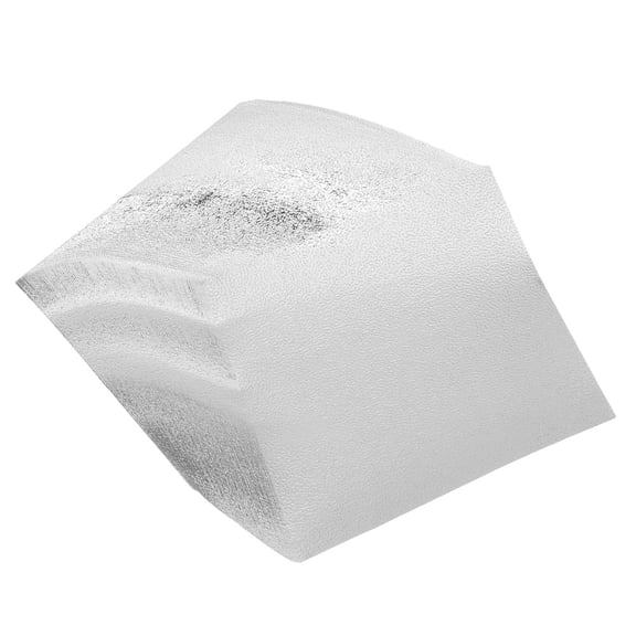 Amosfun 200Pcs Plated Silver Origami Paper Pack Pearlized Folding Paper for DIY Art and Craft Projects