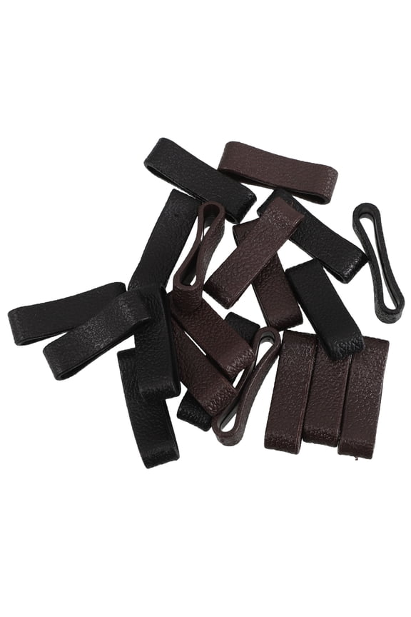 Unisex PU Belt Accessories Set for Versatile Applications 20Pcs