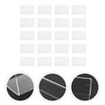 thumbnail image 1 of Amosfun 20Pcs Clear Acrylic Price Label Holders with L Shape Sign Display, 1 of 8