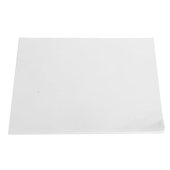 Amosfun 20Pcs White Braille Writing Paper Portable and Lightweight Sheets for Blind People Writing Needs