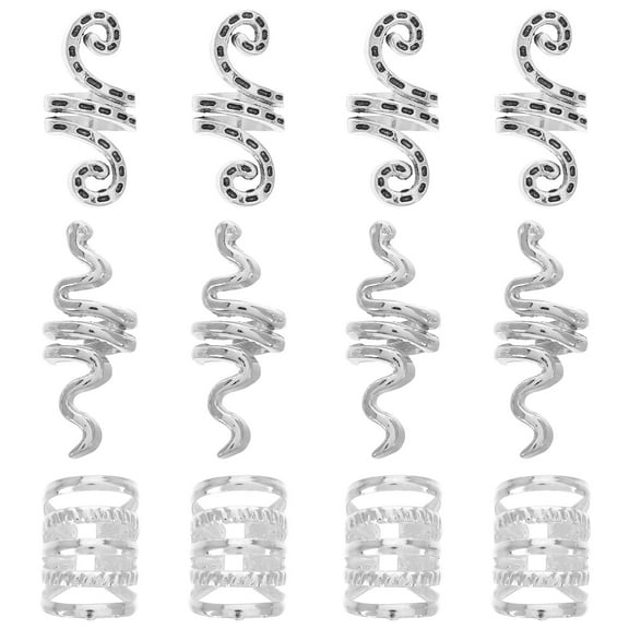 Amosfun 20Set Vintage Jewelry for Hair Dreadlock with Fashionable Design for Everyday Wear for Women