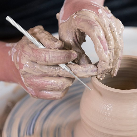 Amosfun 2PCS Clay Needle Tools Silver Aluminum For Decorating Frosted Biscuits Adults