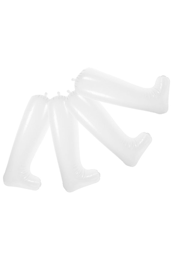2Pairs Inflatable Shoe Stretchers White Boot Holders for Shoe Shape Maintenance