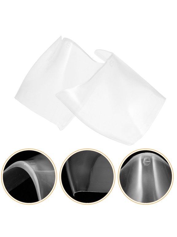 2 Pairs Clear Shoe Trees for Sneakers and Loafers, Maintain Shape and Prevent Deformation