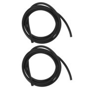 Amosfun Audio Cable Guitar Patch Cords Black Metal Plastic Broad Application Live Performance 2Pcs