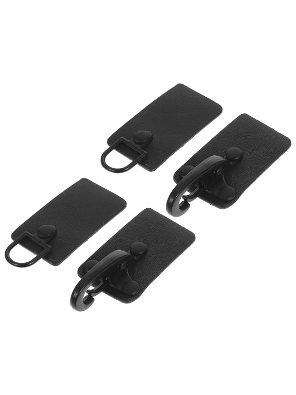 2-Pack Black Metal Toggle Buttons, Coat Buckle Closures for Sewing, Sweaters, Jackets, Outerwear and Clothing Repair