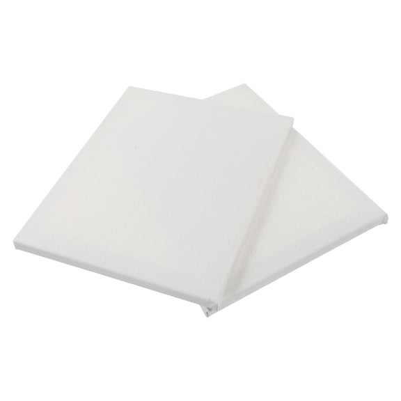 Amosfun 2Pcs Simple Style White Painting Frame for Home and Desktop Display