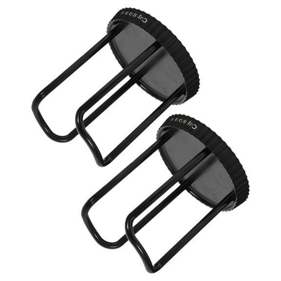 Amosfun 2Pcs Desktop Paper Cup Storage Organizer ABS Material Coffee Station Supplies