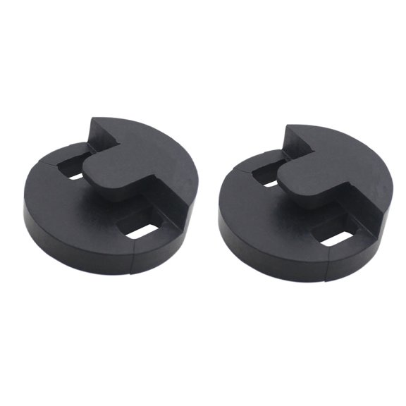 Amosfun Violoncello Mute, Durable Rubber, Minimal Sound Level, Easy Install, 2Pcs