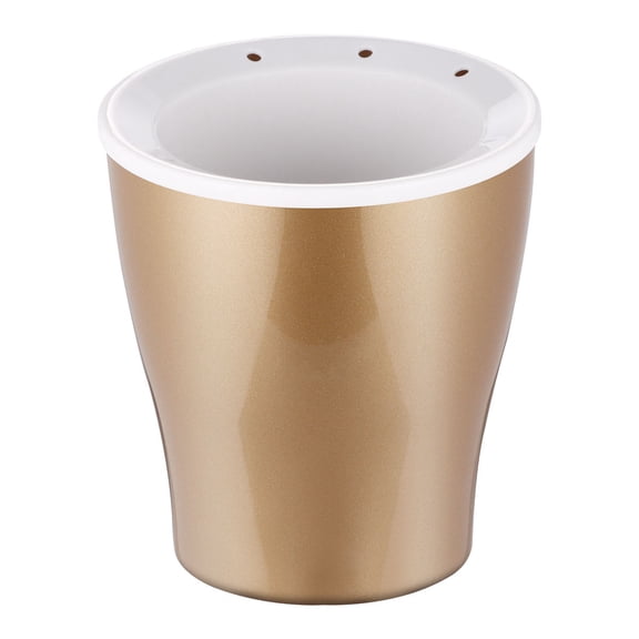 Amosfun 2Pcs Durable Plastic Planter Flower Pot with Water Storage for Succulent Plants