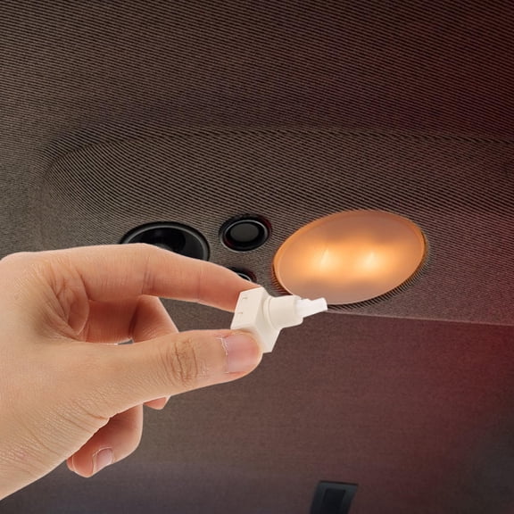 Amosfun 2Pcs Interior Light Switch ABS Sleek Exterior for Automotive Interior
