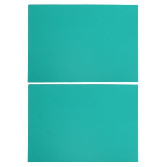 Amosfun 2Pcs Printmaking Linoleum Blocks Green for Craft Projects with Precise Engraving