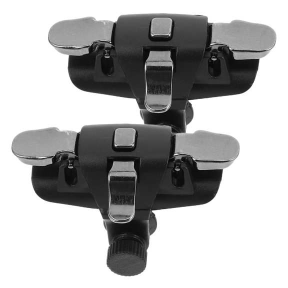 Amosfun 2-Pack Mobile Gaming Triggers for Phones, Universal Fit with Quick Clip- Installation for Enhanced