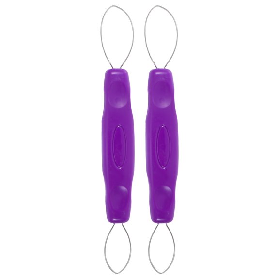 Amosfun 2Pcs Multi-function Peeling Tool ABS Ergonomic Grape Skin Peeler for Cooking Preparation
