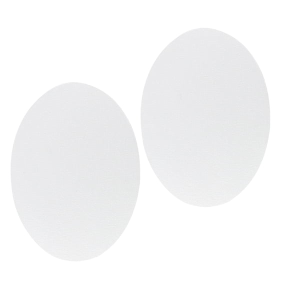 Amosfun 2-Pack White Cotton Canvas Sheets for Oil Painting and Artistic Projects
