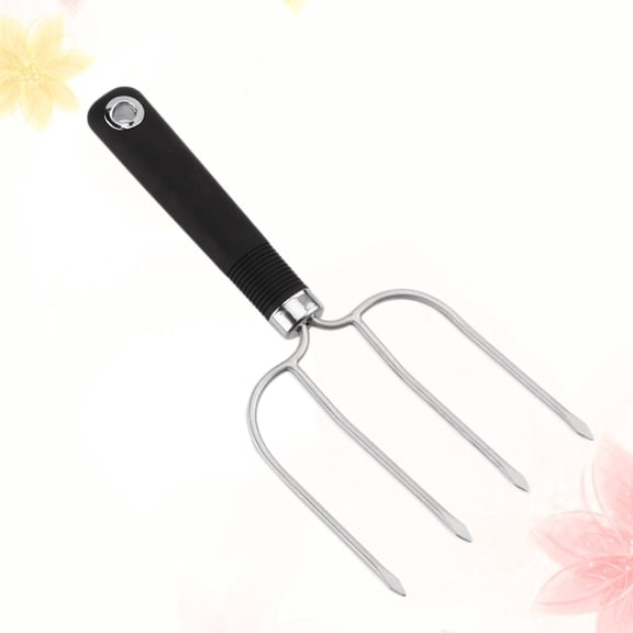 Amosfun 2Pcs Stainless Steel Barbecue Turkey Lifters with Smooth Handle and Hanging Hole for Roasting