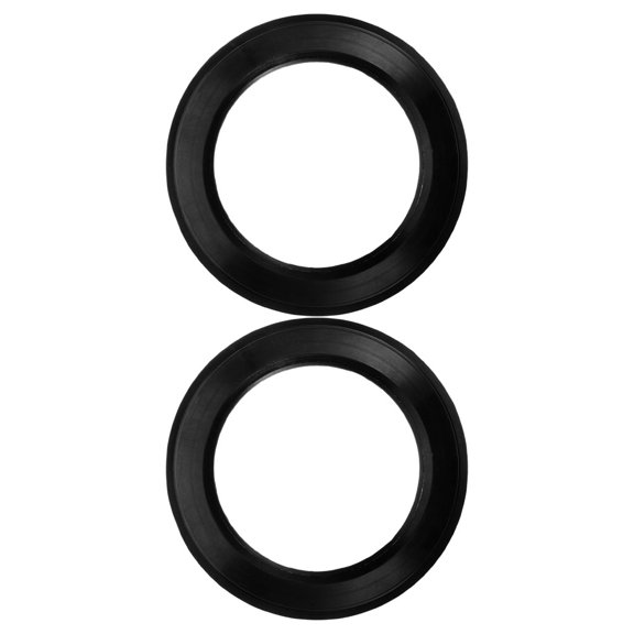Amosfun 2Pcs Toilet Flush Nozzle RV Toilet Flush Gasket Rubber Prevent Water Leakage Camping