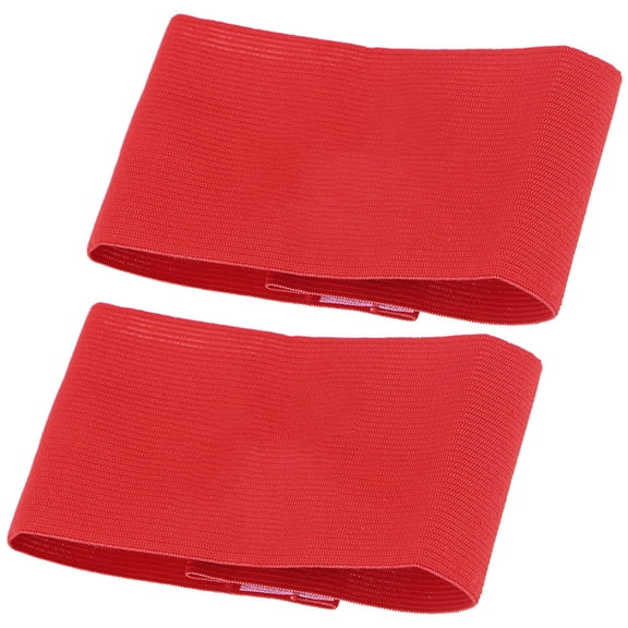 Amosfun 2Pcs Wear Resistant Football Captain Band with Elastic Fit for Basketball and Rugby