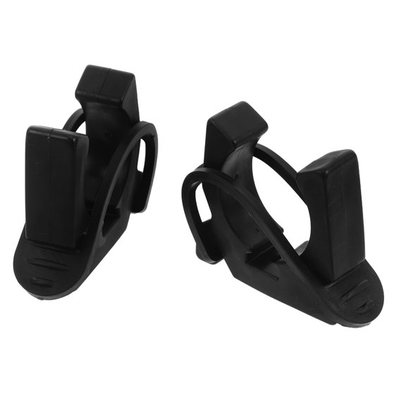 Amosfun 2pcs Kayak Paddle Spring Clamp Holder with Rubber Multi Hole Base