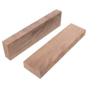 Amosfun 2pcs Walnut Wood Carving Blocks for Beginners and Professionals