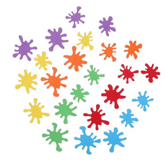 Amosfun 300Pcs Craft Making Confetti Assorted Colors for Wedding Anniversary and Party Decor