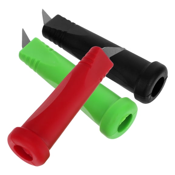 Amosfun 3Pcs Tungsten Steel Ski Pole Tips Replacement Durable Non Skid Ends for Hiking and Trekking Poles