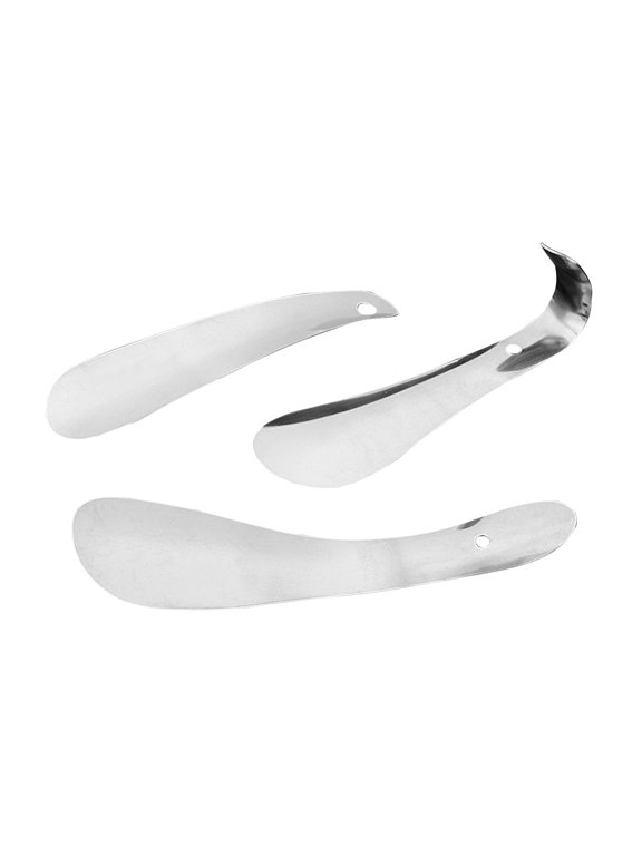 3-Piece Stainless Steel Shoe Lifting Tools for Sneakers, Boots, Dress Shoes and More
