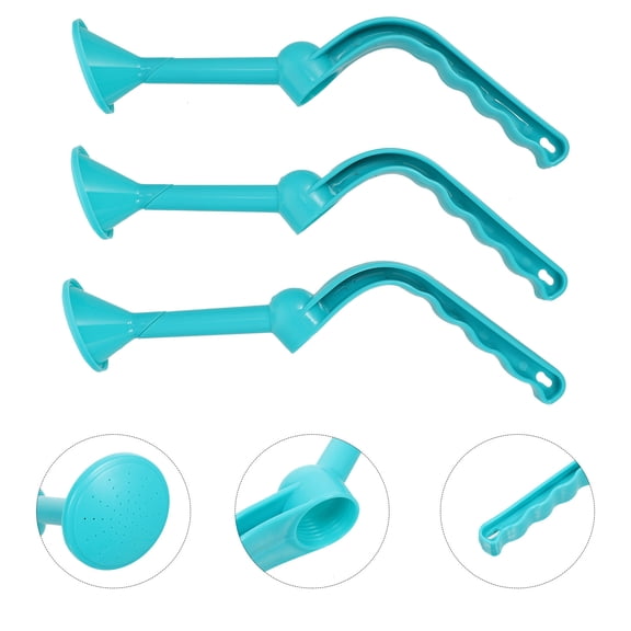 Amosfun 3-Pack Spout Watering Bottles for and Garden Plants, Plastic Sprinkler Tools
