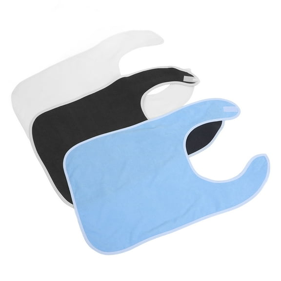 Amosfun Adult Clothing Protectors Washable Assorted Color 3Pcs