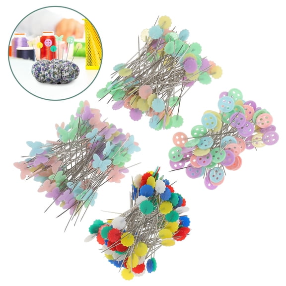 Amosfun 400pcs Plastic Quilting Needles for Hand Sewing Multi Sewing Accessories for Craft Enthusiasts