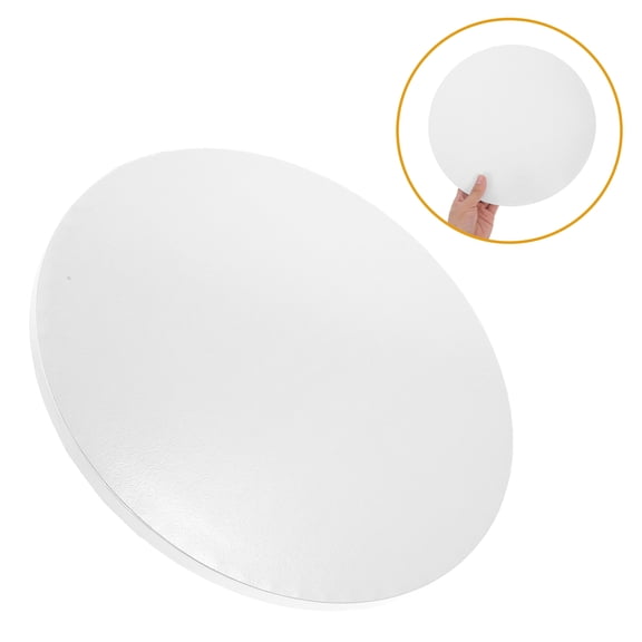 Amosfun 4Pcs Cake Serving Trays Round Display For Wedding Cake Equipment For Bakers
