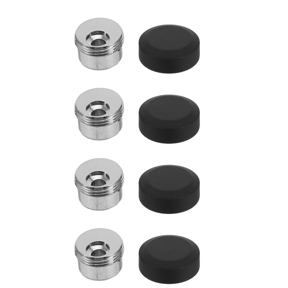 Amosfun 4Pcs Copper Mirror Mounting Clips Black for Frameless Round Mirror Hanging and Glass Shelf Brackets