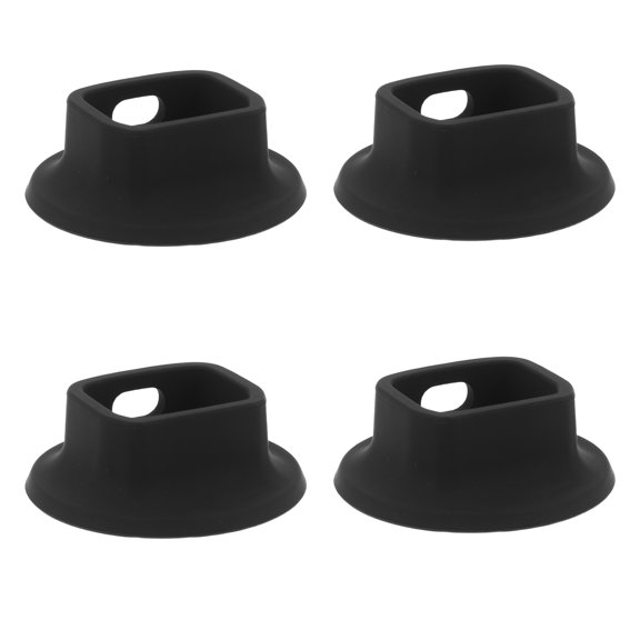 Amosfun 4 Pcs Lightweight Silicone Camera Mount Bases, Stable Desk Stand Pads for Home Office Webcam and Streaming Setup