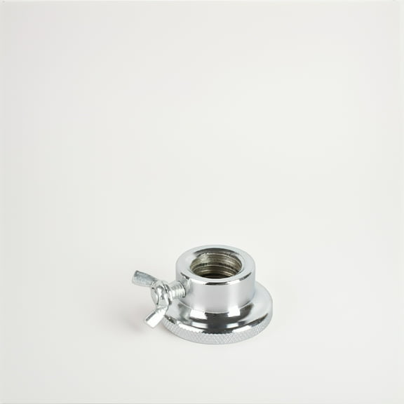 Amosfun 4Pcs Plated Silver Barbell Security Nut Collars Iron Material with Double Lock Design
