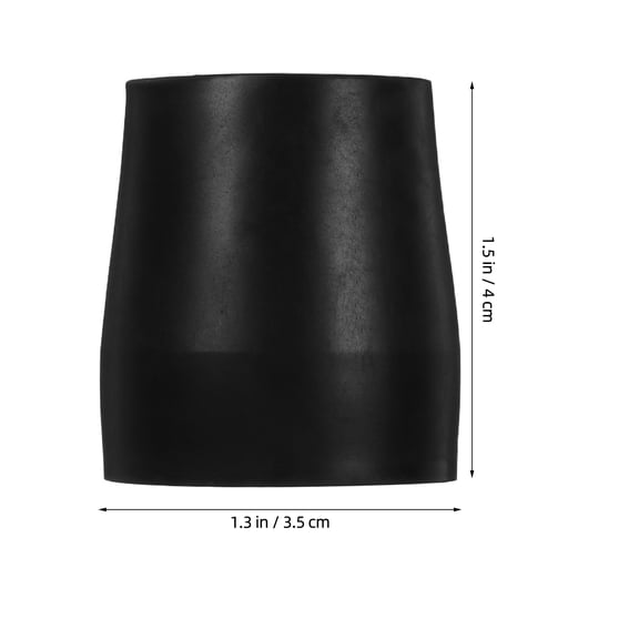 Amosfun 4-Pack Non- Rubber Chair Foot Caps Protective Pads for Commode and General Chair Legs