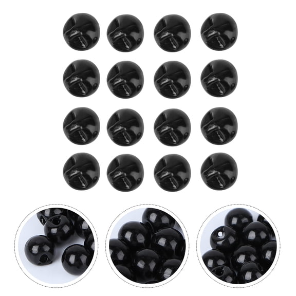 Amosfun 50PCS Small Buttons ABS for Clothing Decoration